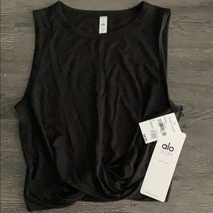 Tags Still On - Alo Yoga Crop Cover Tank